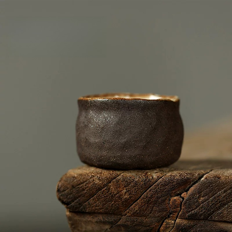 Handmade Ceramic Mug - El yapımı Wabi Sabi Ham Çömlek