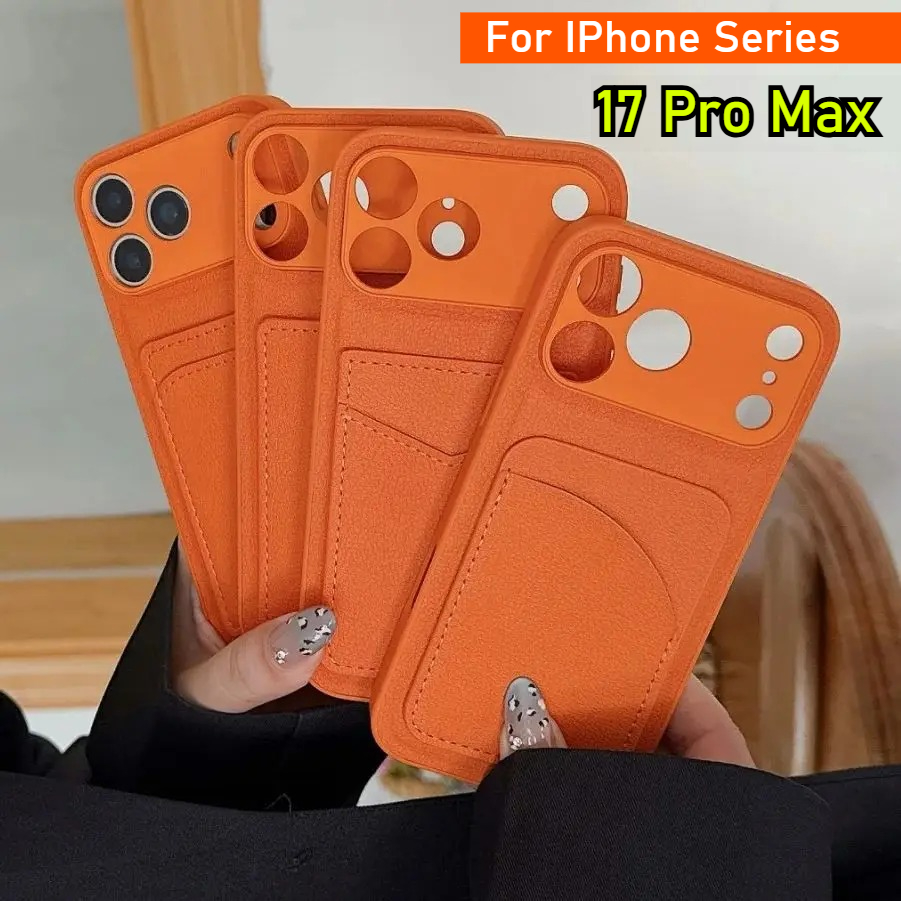 Leather Card Wallet - iPhone 17 Air 16 E 15