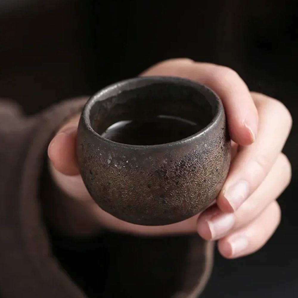 Kung Fu Çay Seti Japon Taş Eşy - Handmade Ceramic Mug incelemesi ve fiyatı