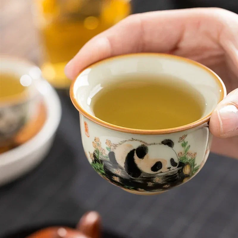 1 adet Çin Geleneği Ru Fırın S - Handmade Ceramic Mug incelemesi ve fiyatı