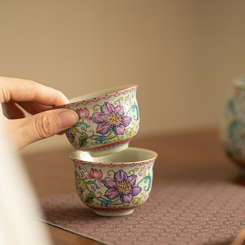 70 ml Çin Emaye Renkli Saray S - Handmade Ceramic Mug incelemesi ve fiyatı