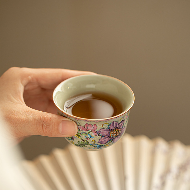 70 ml Çin Emaye Renkli Saray S - Handmade Ceramic Mug incelemesi ve fiyatı