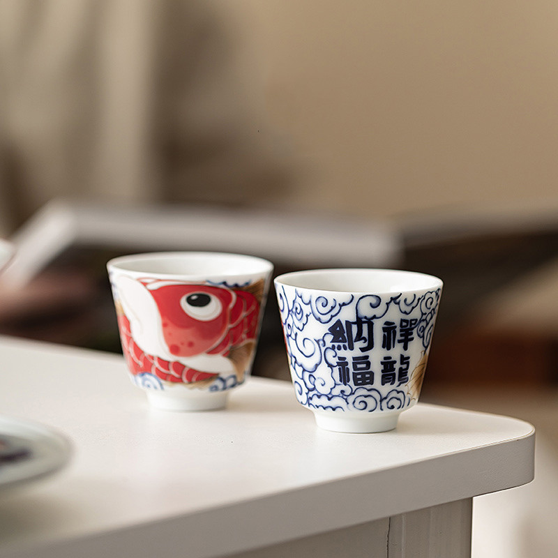 1 adet Çin Vintage Porselen ça - Handmade Ceramic Mug incelemesi ve fiyatı